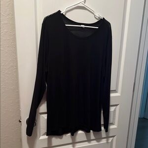 Old Navy Active Go Dry Black Long Sleeve Tee